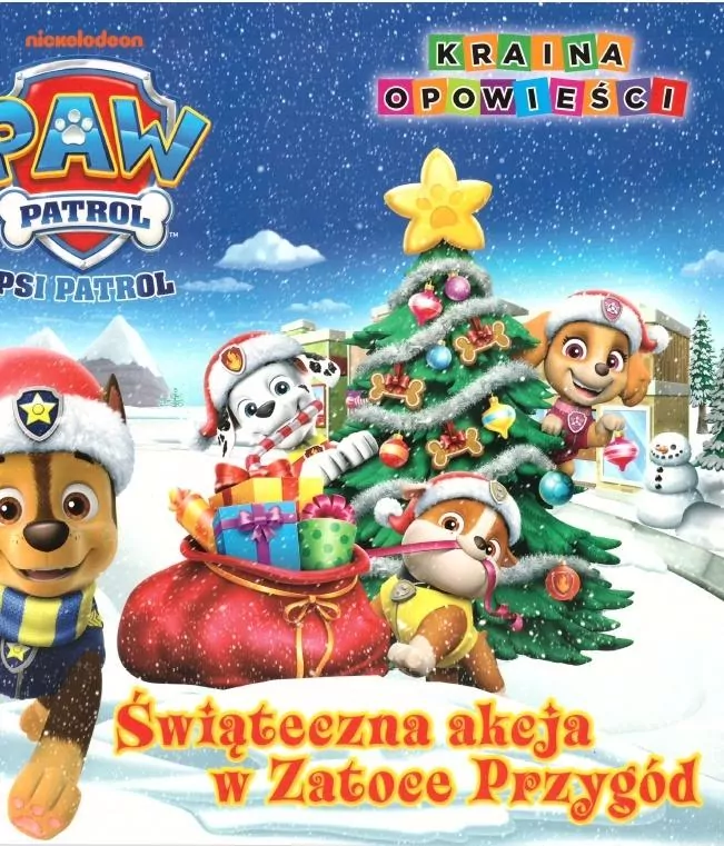 Psi Patrol. Świąteczna akcja w zatoce przygód - tantis.pl