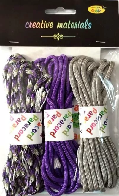 Zestaw paracord 2,8mb 3 kolory - tantis.pl
