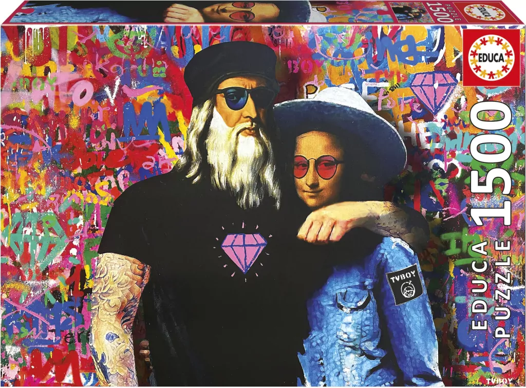 Puzzle 1500 Leo i Lisa, TV Boy - tantis.pl