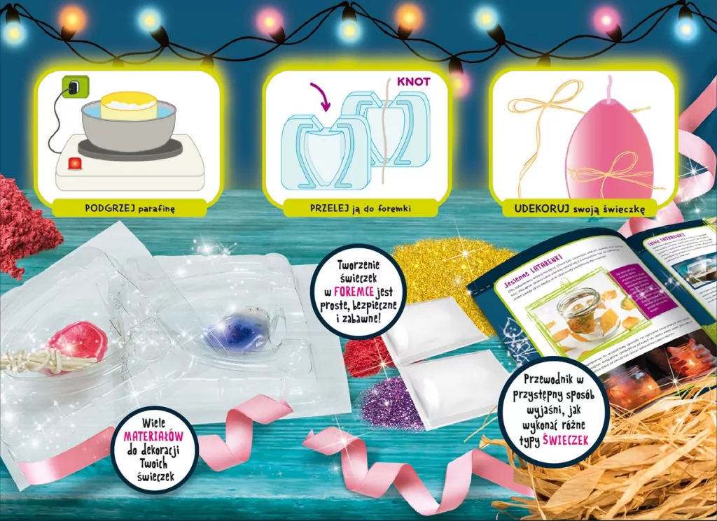 Manufaktura świeczek. Mały Geniusz - tantis.pl
