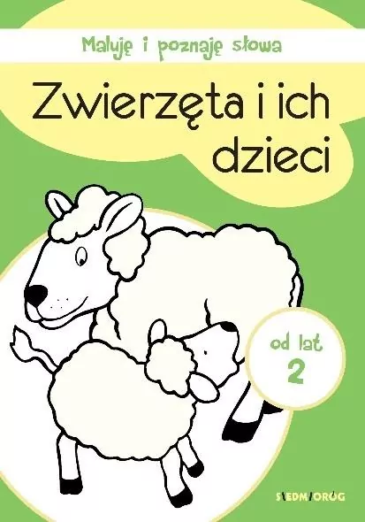 Zwierzęta i ich dzieci. Maluję i poznaję słowa - tantis.pl