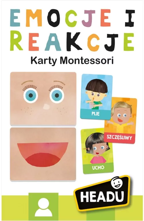 HEADU. Montessori. Gra emocje i działania 1-4 lata - tantis.pl