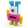 Klocki Meli Cube Classic Pink 200 elementów - tantis.pl