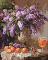 Diamentowa mozaika - Lawendowy aromat 40x50cm - tantis.pl