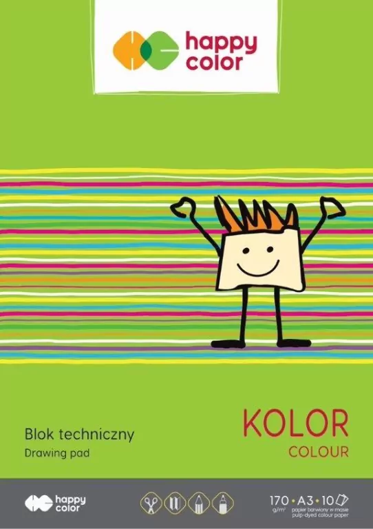 Blok techniczny kolorowy - tantis.pl