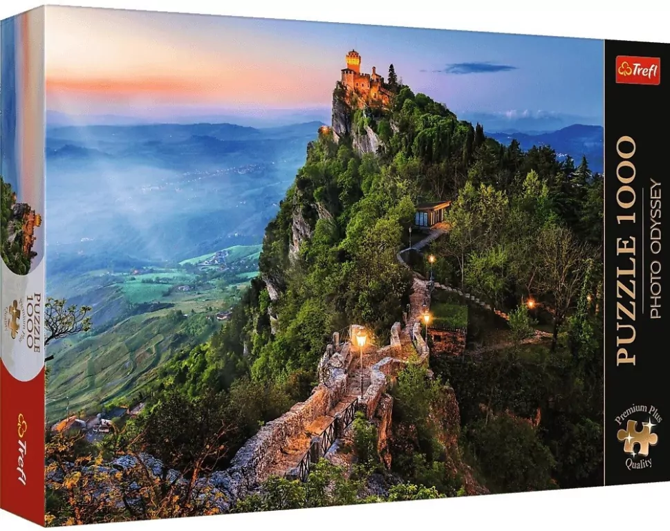 Puzzle 1000. Wieża Cesta, San Marino - tantis.pl