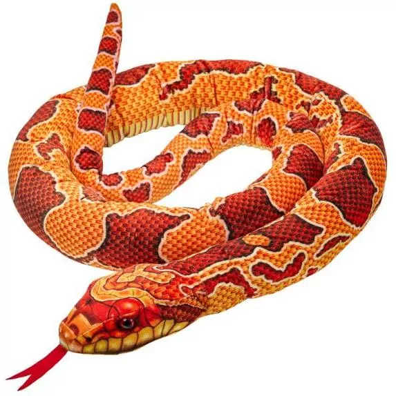Wąż czerwono-pomarańczowy 180cm - tantis.pl