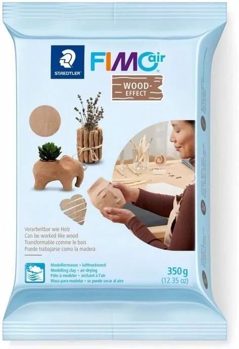Masa modelarska Fimo. Efekt drewno, 350g - tantis.pl