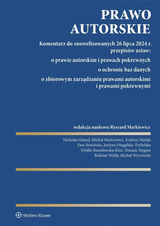 Prawo autorskie. Komentarz do znowelizowanych - tantis.pl