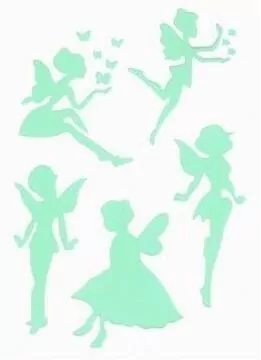 Szablon Silhouette Wróżki - tantis.pl