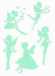 Szablon Silhouette Wróżki