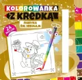 Kolorowanka z kredką. Fabryka św. Mikołaja - tantis.pl