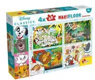 Disney. Puzzle 4x48 dwustronne Maxi - tantis.pl
