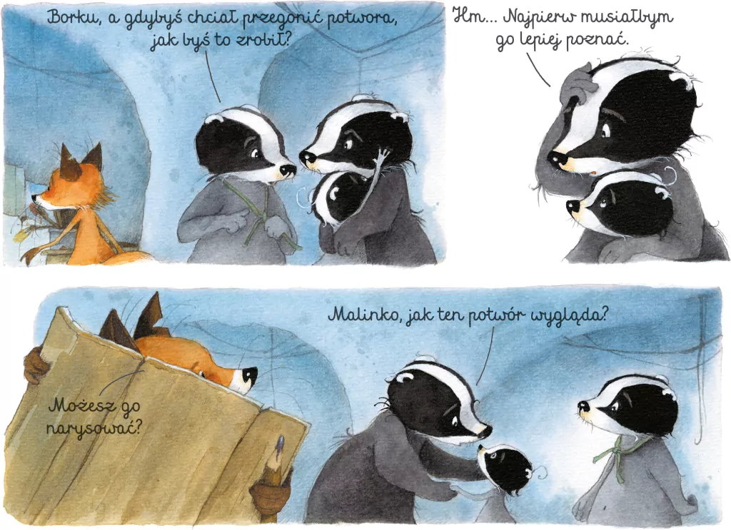 Malinka się boi. Mój pierwszy komiks 5+ - tantis.pl