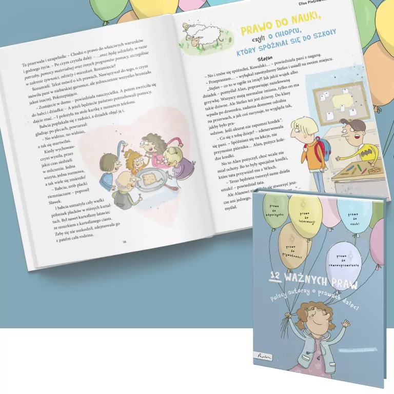 12 ważnych praw. Polscy autorzy o prawach dzieci - tantis.pl