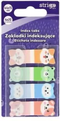 Zakładki indeksujące Misie 44x15mm 80 kartek