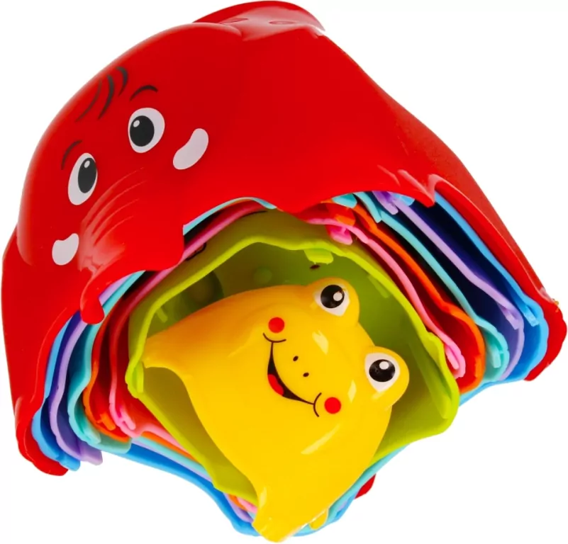 Bam Bam. Kubeczki do układania. Zwierzaki - tantis.pl