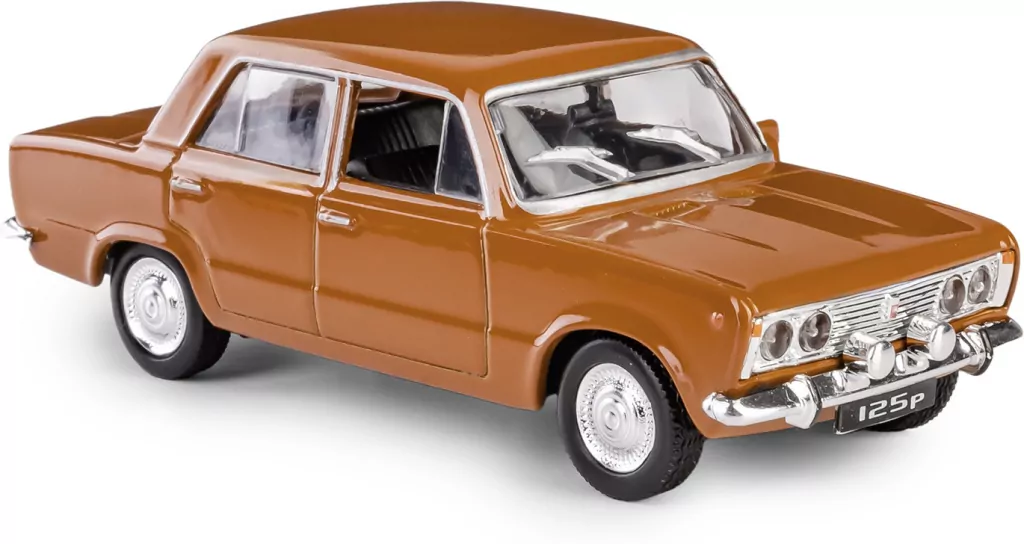 Kolekcja PRL Fiat 125p, brązowy - tantis.pl