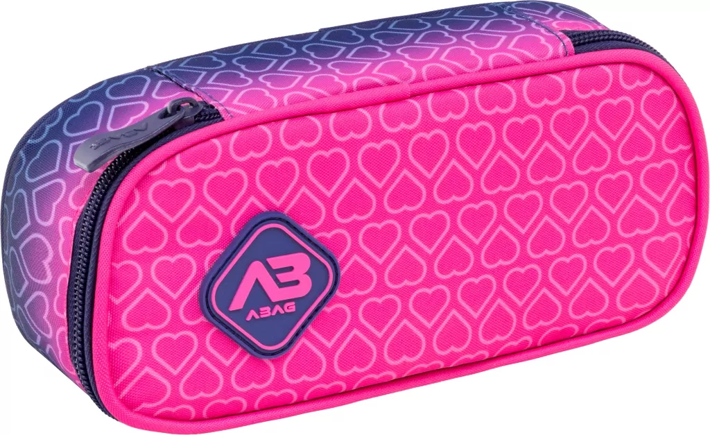 Piórnik Hexagon Pink Ombre ASTRA - tantis.pl