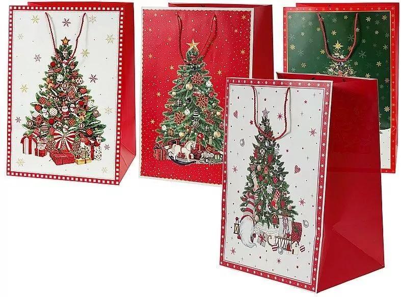 Torebka prezentowa Boże Narodzenie MIX - tantis.pl
