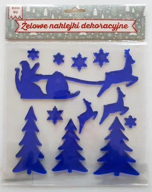 Żelowe naklejki dekoracyjne - BN Sanie - tantis.pl