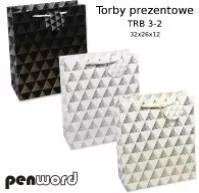 Torebka prezentowa 26x32x11cm. Mix - tantis.pl