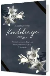 Karnet B6 Kondolencje