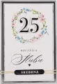 Karnet Rocznica ślubu 25 - tantis.pl