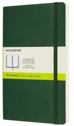 Notes 13x21 kropki myrtle green MOLESKINE