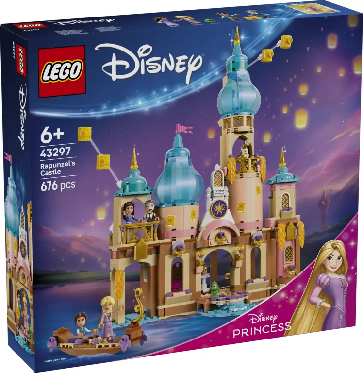 LEGO® Zamek Roszpunki 43297 - tantis.pl