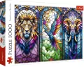 Puzzle 1000 Witraż: Zwierzęta TREFL - tantis.pl