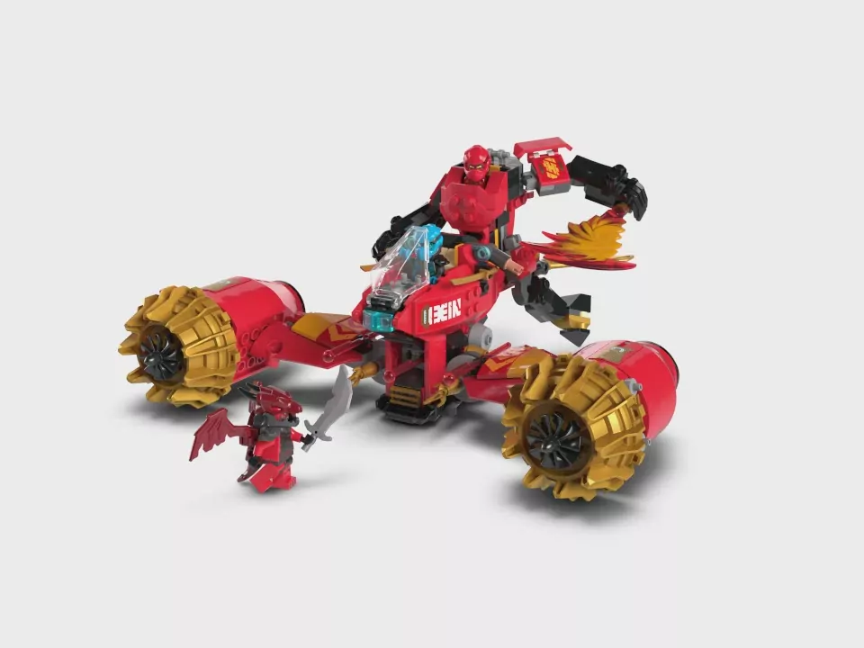 LEGO® Ninjago. Burzowy jeździec-mech Kaia 71830 - tantis.pl