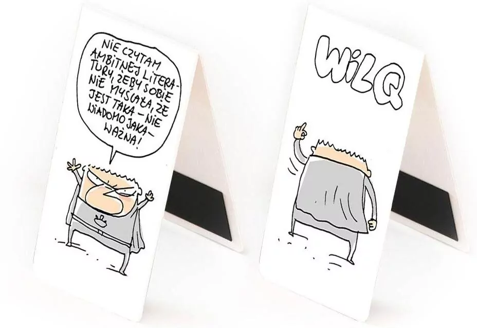 Zakładka magnetyczna WILQ - Ambitna literatura - tantis.pl
