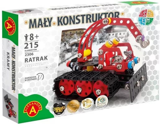 Mały Konstruktor - Ratrak 8+