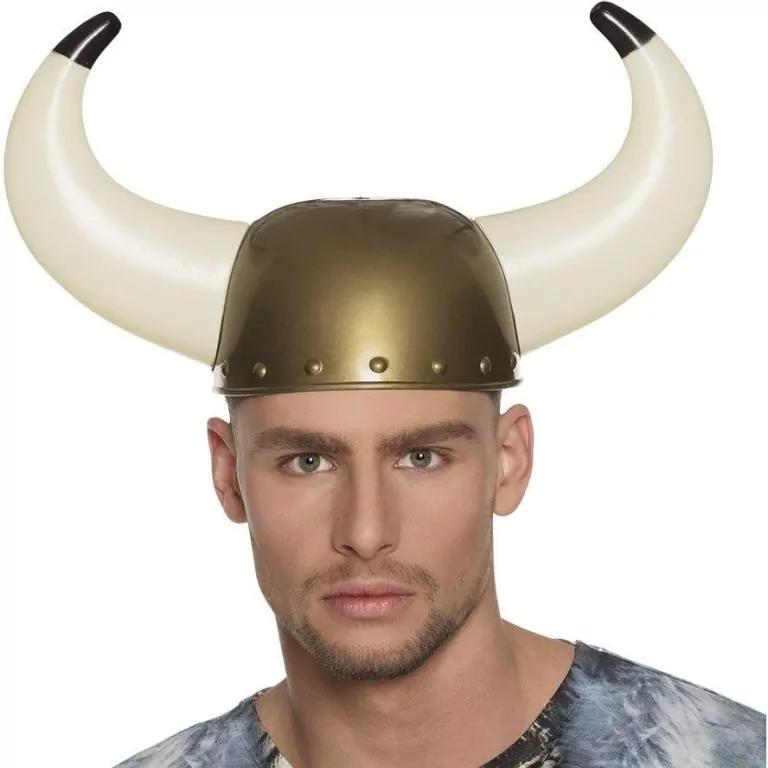 Hełm Vikinga z rogami - tantis.pl