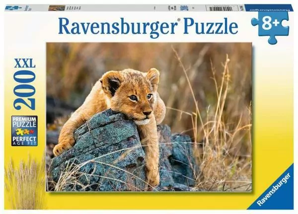 Puzzle 200 elementów XXL Mały lew 129461 - tantis.pl