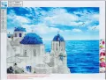 Diamentowa mozaika 5D. Greece 30x40 - tantis.pl