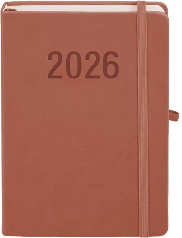 Kalendarz 2026 A5 Memofix DNS mocha mousse - tantis.pl