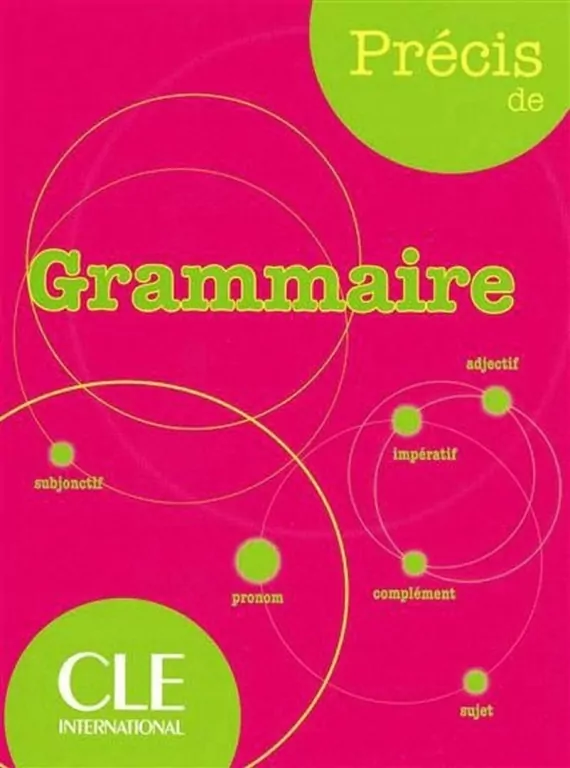 Precis de Grammaire - tantis.pl