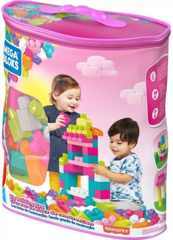 Klocki. Mega Bloks. 80 elementów - tantis.pl