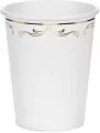 Kubeczki z ornamentem biały 220ml - tantis.pl
