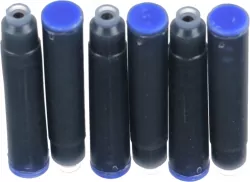 Naboje do piór krótkie niebieskie