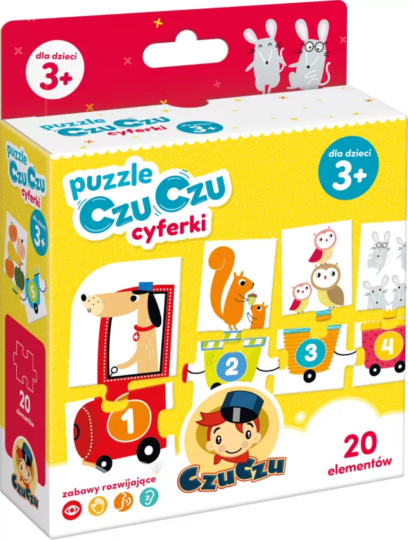 CzuCzu. Puzzle. Cyferki - tantis.pl