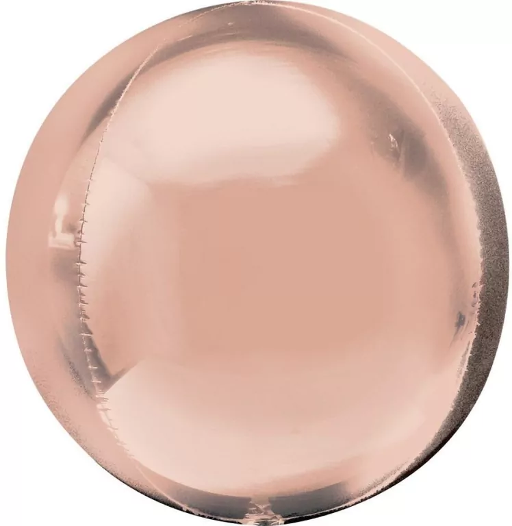 Balon foliowy kula Jumbo różowo-złota - tantis.pl