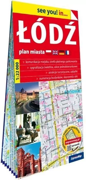 See you! in... Łódź 1:22 000 plan miasta - tantis.pl