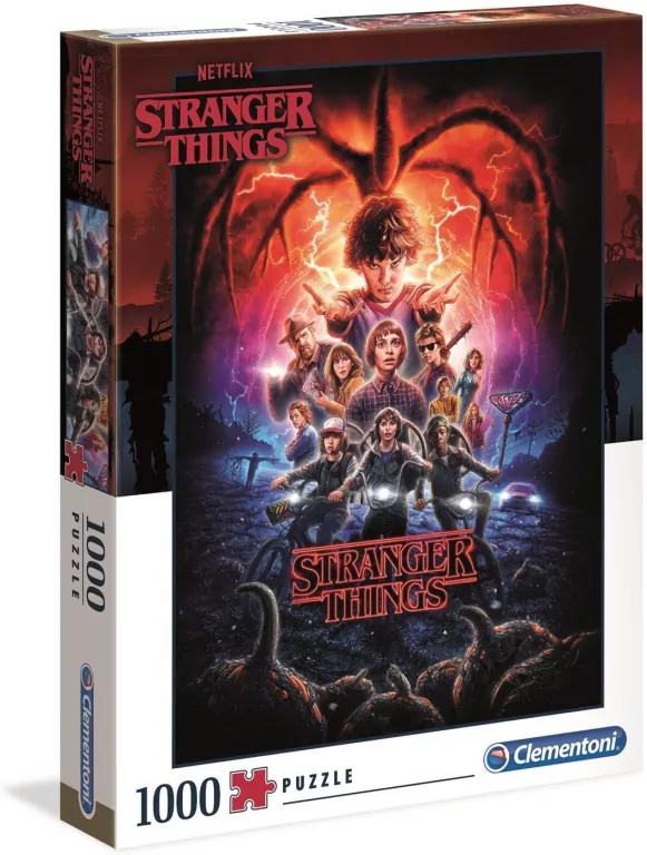 Puzzle 1000. Stranger Things. Netflix - tantis.pl