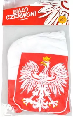 Flagi na lusterka. Euro 2024