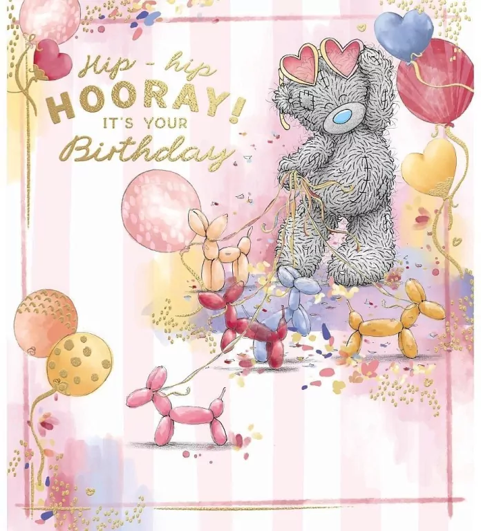 Karnet Urodziny Hip-hip hooray! It's your birthday - tantis.pl