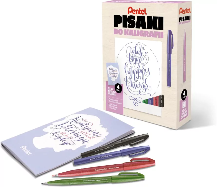 Zestaw: Pisaki do kaligrafii - tantis.pl