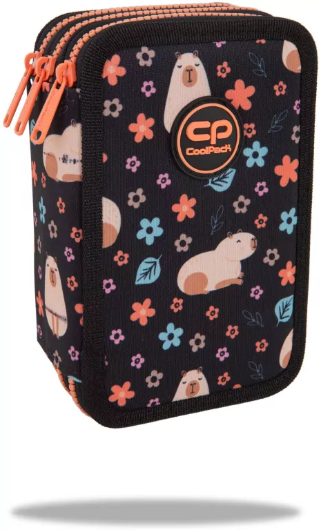 Piórnik 3-komorowy z wyposażeniem Coolpack Jumper 3 Capybara - tantis.pl